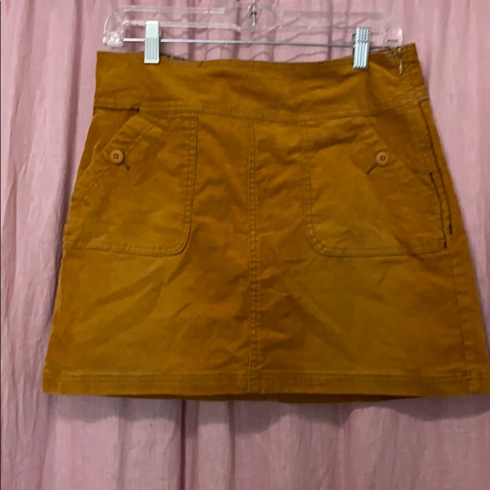 Corduroy skirt